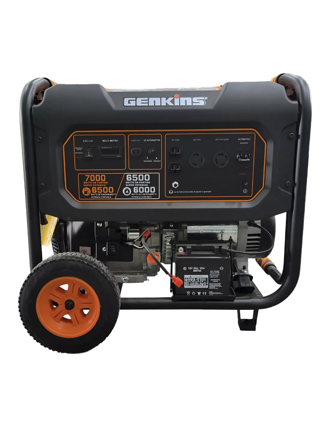 GENERADOR DUAL GASOLINA/GLP GF6500E GENKIN