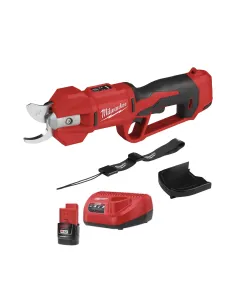TIJERA PODADORA ELÉCTRICA CON KIT M12 MILWAUKEE