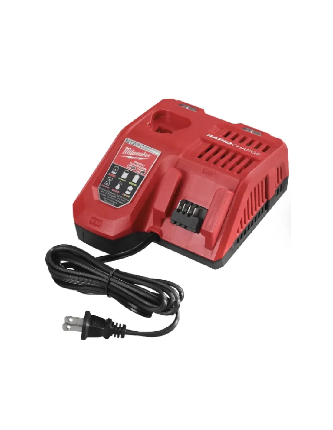 CARGADOR PARA BATERIAS M18 & M12 MARCA MILWAUKEE