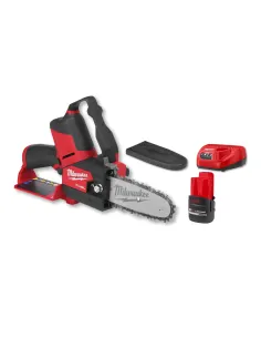 COMBO MILWAUKEE 2: MOTOSIERRA 6" M12 + BATERÍA + CARGADOR
