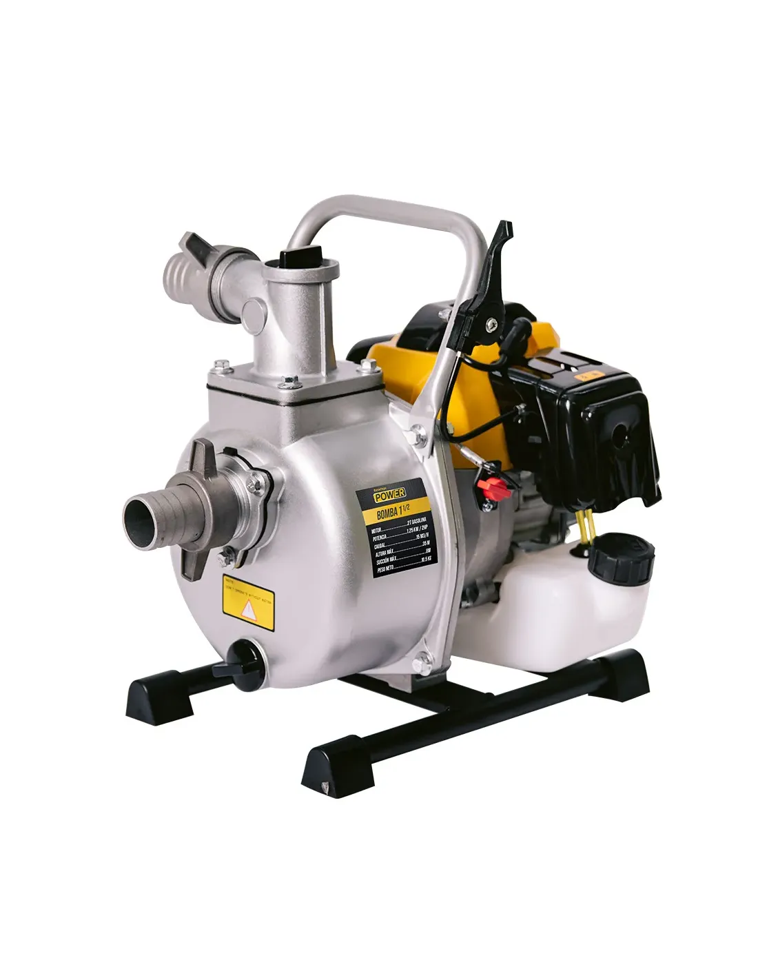 MOTOBOMBA 1.5 HP GASOLINA 1 1/2"x 1 1/2"
