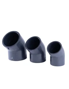Codo PVC 45 grados 2