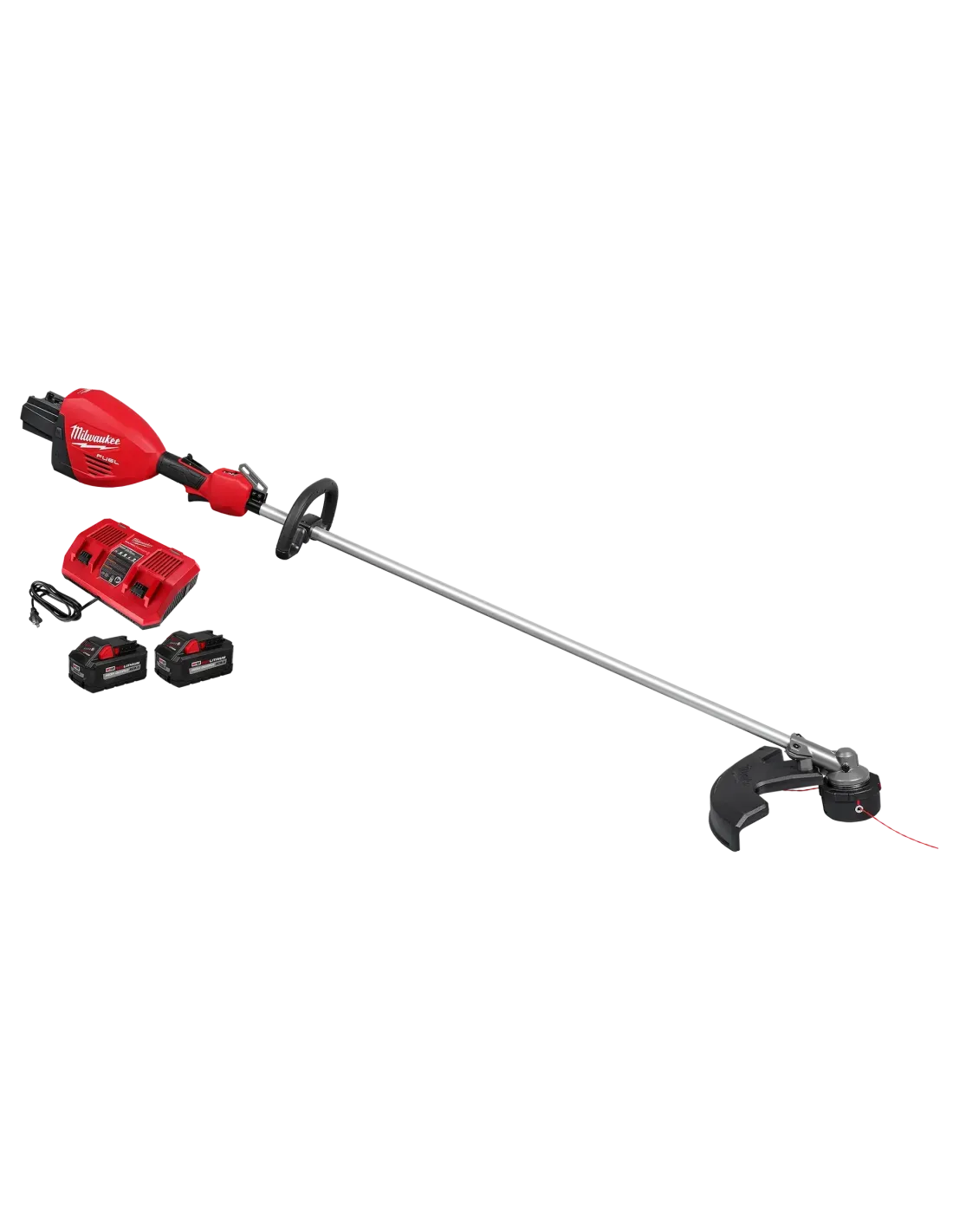 DESBROZADORA ELÉCTRICA CON KIT 17" DUAL MILWAUKEE