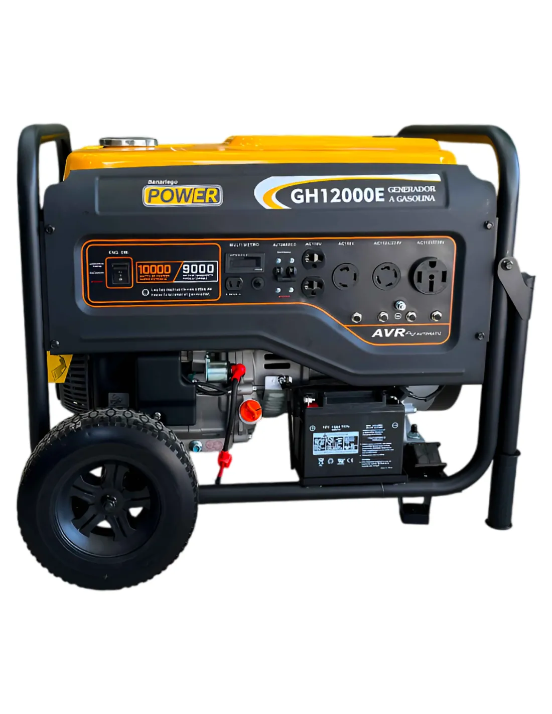 GENERADOR BANARIEGO POWER A GASOLINA 12000W, 110/220V MODELO GH12000E