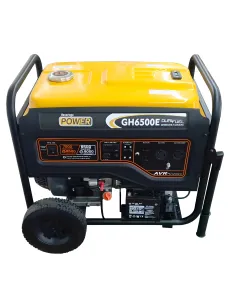 GENERADOR BANARIEGO POWER DUAL GASOLINA/GLP 7000W, 110/220V MODELO GH6500E